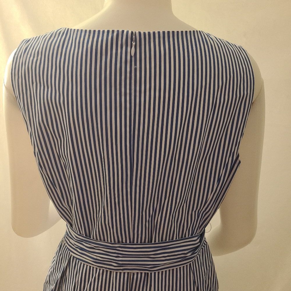 Pappagallo women's strip sleeveless casual dress - Picture 6 of 7